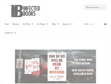 Tablet Screenshot of infectedbooks.co.uk